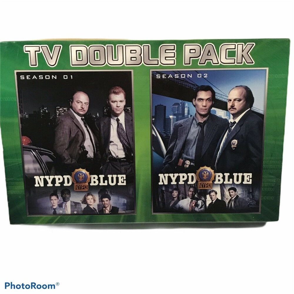 NYPD Blue TV Show Double Pack, Seasons 1 & 2 DVD New